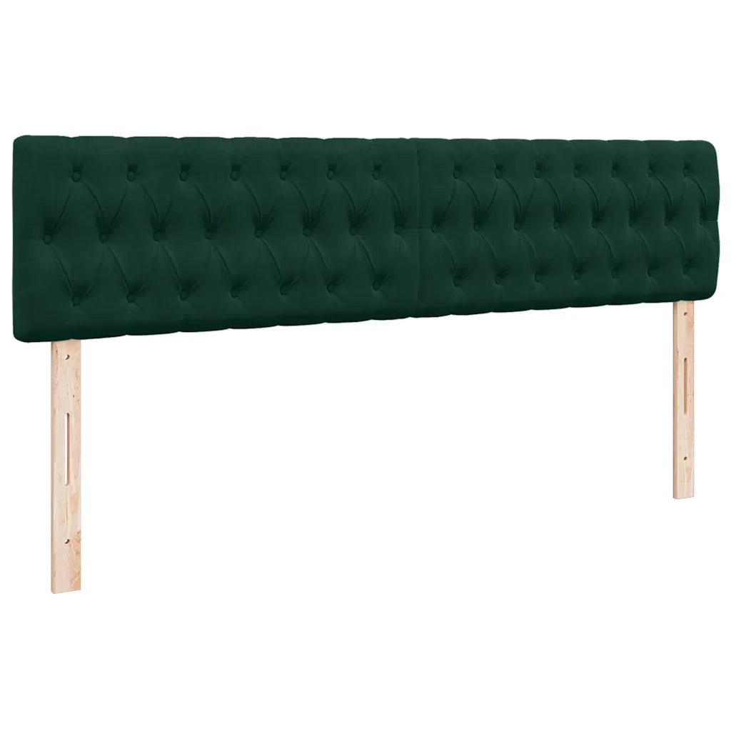 Struttura Letto Pouf con Materassi 200x200 cm Velluto