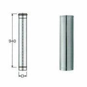 Inox mono parete aisi 316 tubo l .1000 d.110 b08drpwm1j b08drpwm1