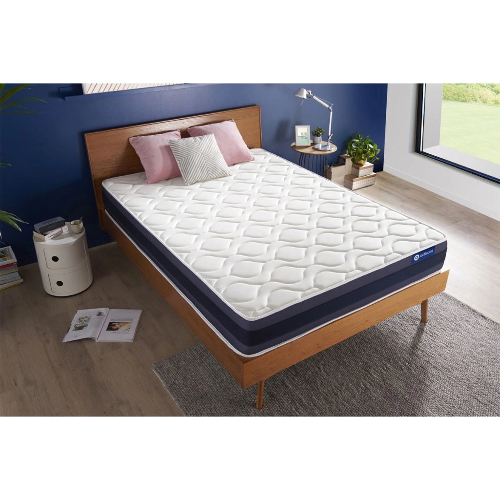 Materasso matrimoniale Actiflex morpho 200x200cm - Spessore : 24cm - Molle insacchettate e memory foam - Bilanciato