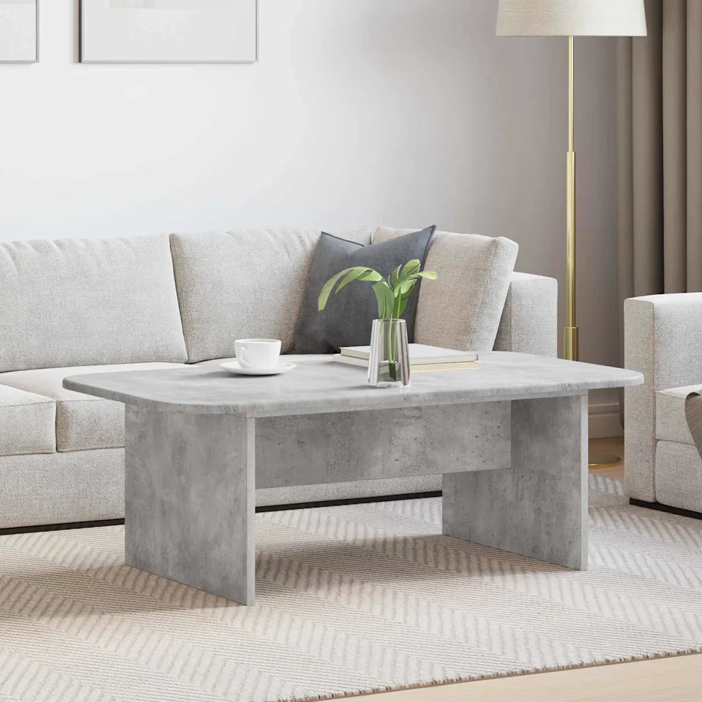 Tavolino da salotto Grigio cemento 93 x 53 x 33 cm 891143
