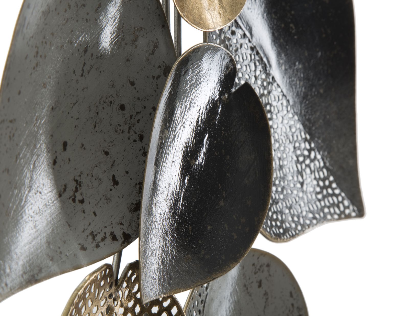 Pannello Half Leaf 62,5x5,5x40 cm in Ferro Multicolor