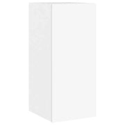 Mobile TV multimediale scaffale TV mobile TV credenza TV sala da pranzo soggiorno camera da letto montaggio a parete con luci LED 30,5 x 35 x 70 cm bianco 02_0027874