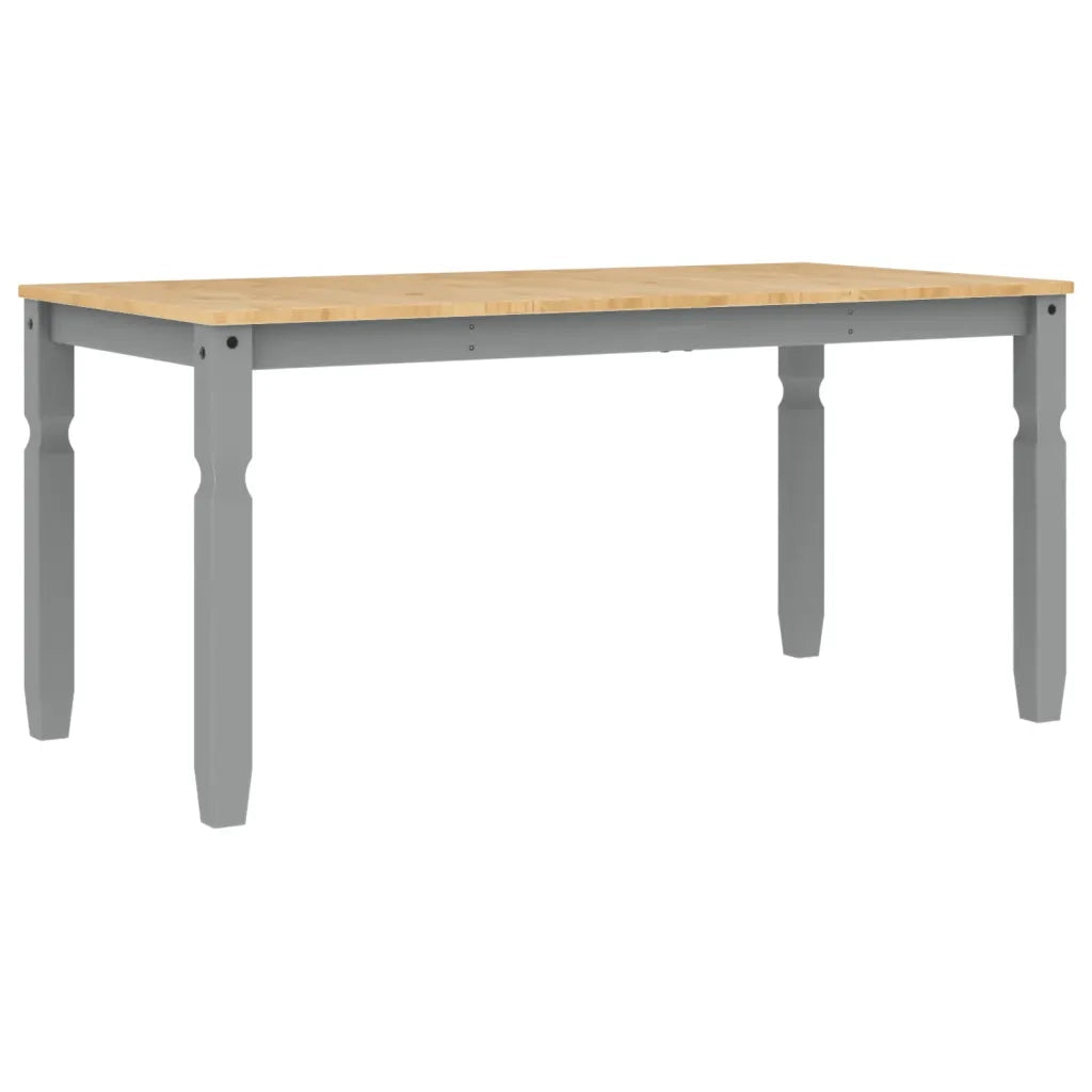 Tavolo da Pranzo | Tavolo da cucina Corona 160x80x75 cm in Legno Massello di Pino