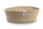 Cheonda - Porta oggetti grande Plam realizzato a mano Colore: Beige e Mattone