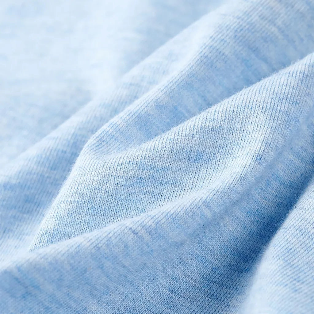 Maglietta da Bambino Blu Tenue MÃ©lange 140