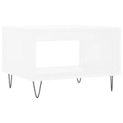 Tavolino da salotto | Tavolino da caff¨¨ | Tavolino da Soggiorno Bianco 60x50x40 cm in Legno Multistrato