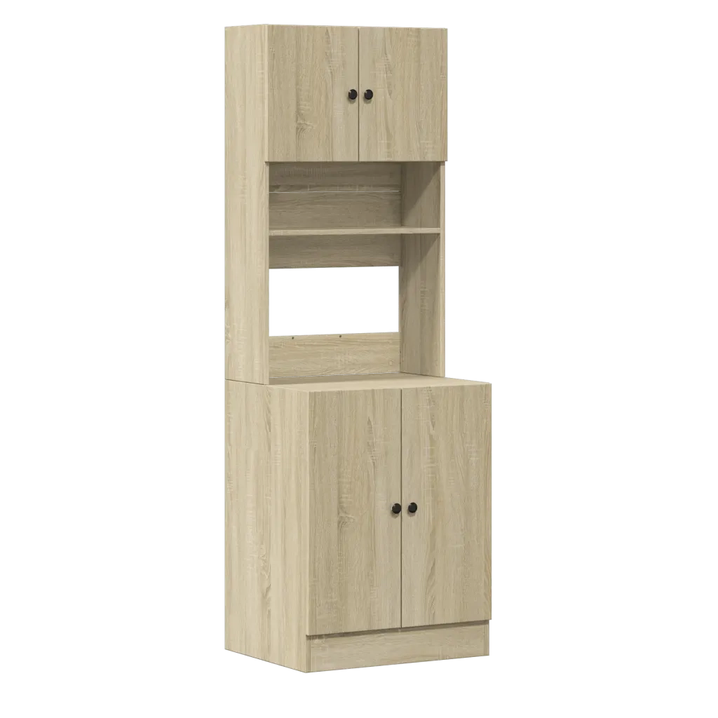 Mobile da Cucina Rovere Sonoma 60x50x180 cm Legno Multistrato 3276639