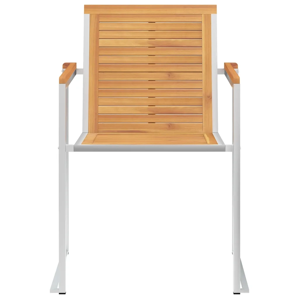 Sedie da Giardino con Cuscini 6 pz in Legno Massello di Teak 3078586