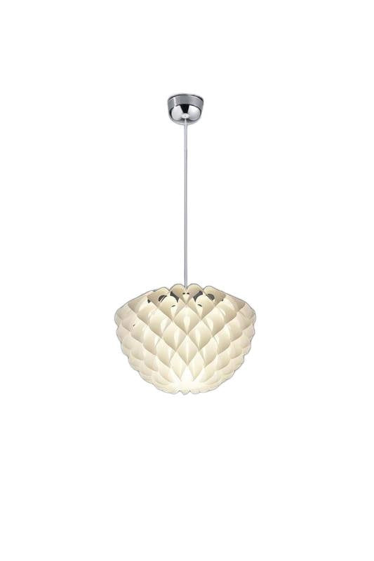 Lampada a sospensione RL Tilia bianca Ø40 E27 dimmer