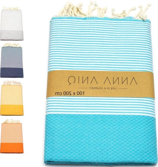 Tela da bagno XXL 100x200 cm - grande asciugamano per sauna e mare - asciugamano per il bagno 100% cotone - deken da spiaggia e sauna - kilt per sauna - asciugamano per il bagno uomo e donna - asciugamano per il bagno a forma di pareo