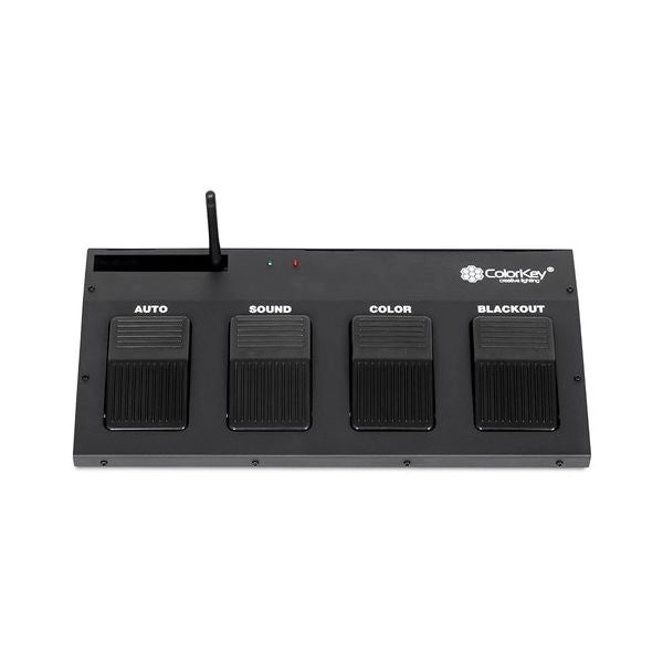 Centralina luci dmx colorkey cku 3055 partybar wireless footswitch bla