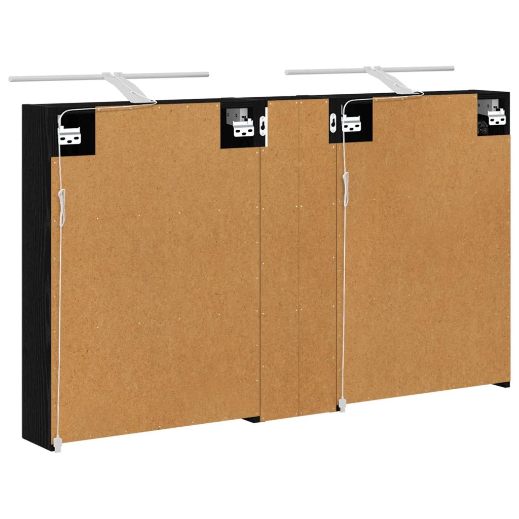 Set di Armadi da Bagno con lo scaffale 3 pcs 120 x 14,5 x 70 cm 3403753