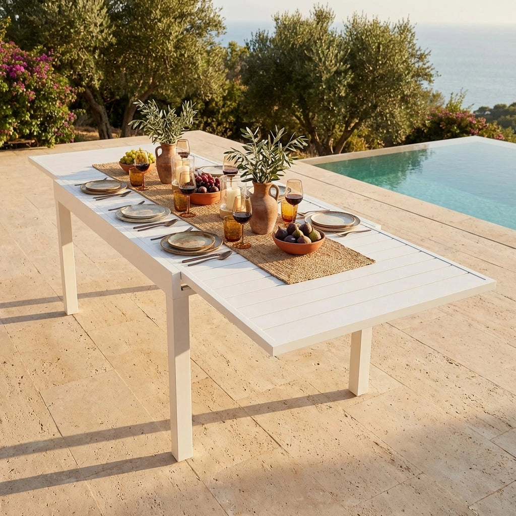 Tavolo da Giardino Rettangolare 135/270x90 - DEREK