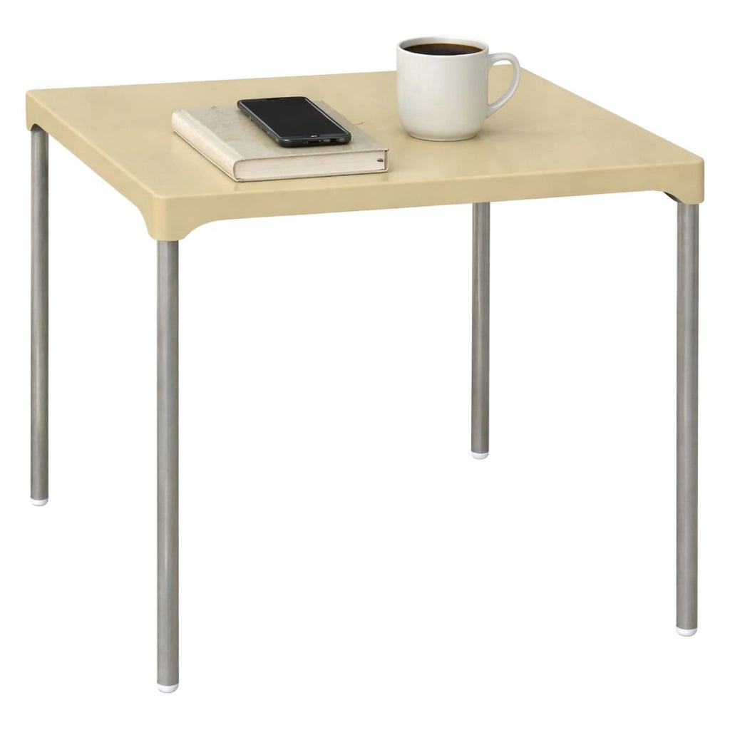 Brownstown, Tavolo da Esterno 4 Posti Made in Italy, 75x75x72h cm Beige