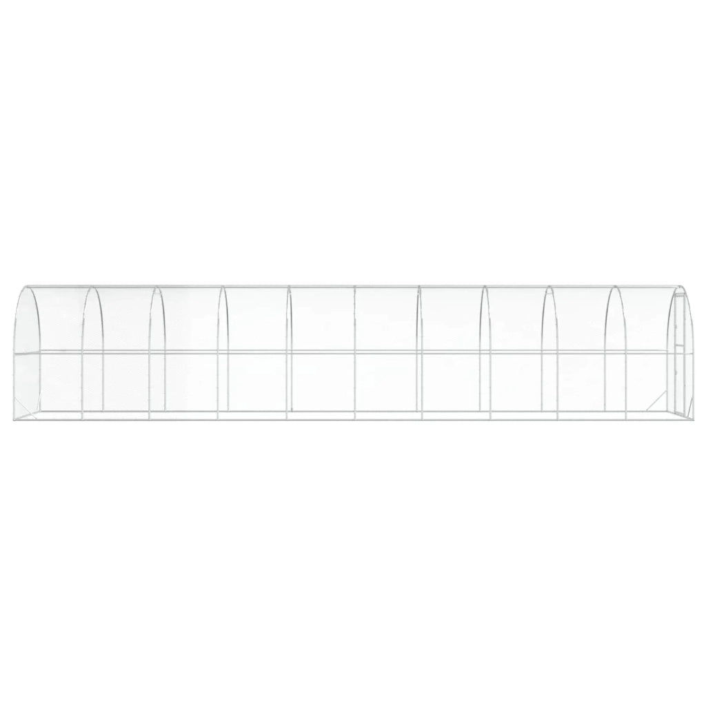 Pollaio Argento 1000 x 200 x 200 cm Acciaio zincato 3434679