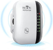Ripetitore Wi-Fi con Supporto a Wi-Fi fino a 300 Mbit/s - Estensore Wi-Fi con Porta Ethernet & Supporto a WPS