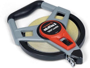 Misuratore a Nastro in Fibra di Vetro 30 m x 19 mm - Metrico Inglese - Colore Arancione