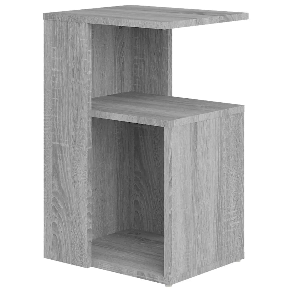 Tavolino da Salotto Grigio Sonoma 36x30x56 cm Legno Multistrato cod mxl 13128