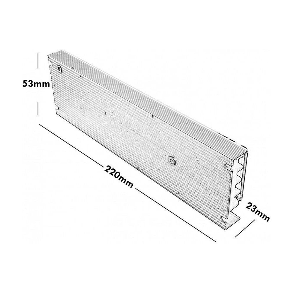 Trade Shop - Alimentatore Stabilizzato Trasformatore Slim 12.5a 12v 150 Watt Ip22 S-12v-150w -