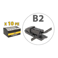 Kit 10 Attacchi B2 Per Spazzole Tergicristallo S985 Flat e T191 Ibrida