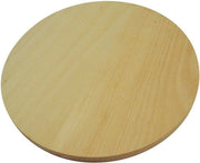 Piastra di taglio in legno a doppia faccia, diametro 45 cm - Ideale per servire e preparare