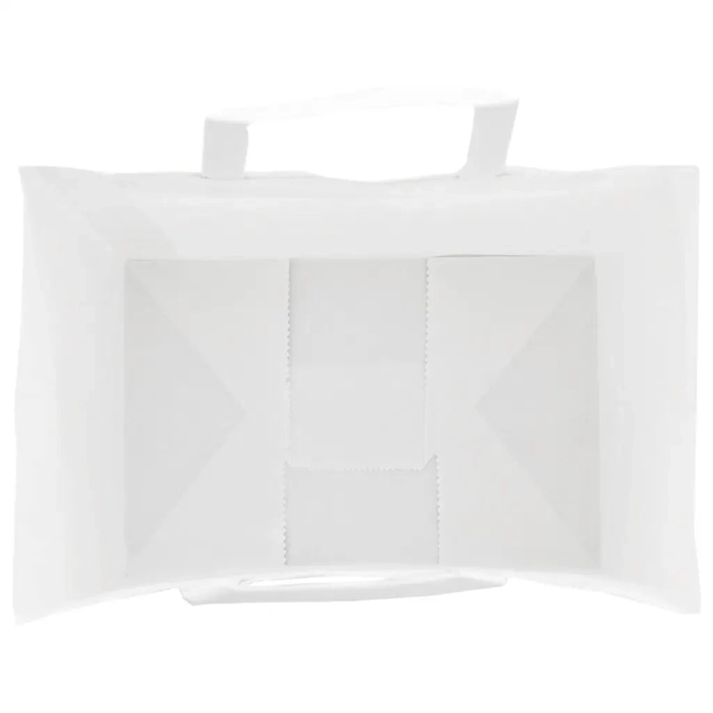 Sacchetti di Carta 250 pz con Manici Bianchi 32x22x28 cm