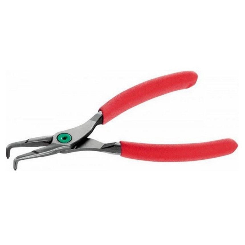 USAG 57716 Pinza a becchi piegati a 90° per anelli elastici interni Capacita' 19-60 mm Lunghezza 175 mm colore Nero