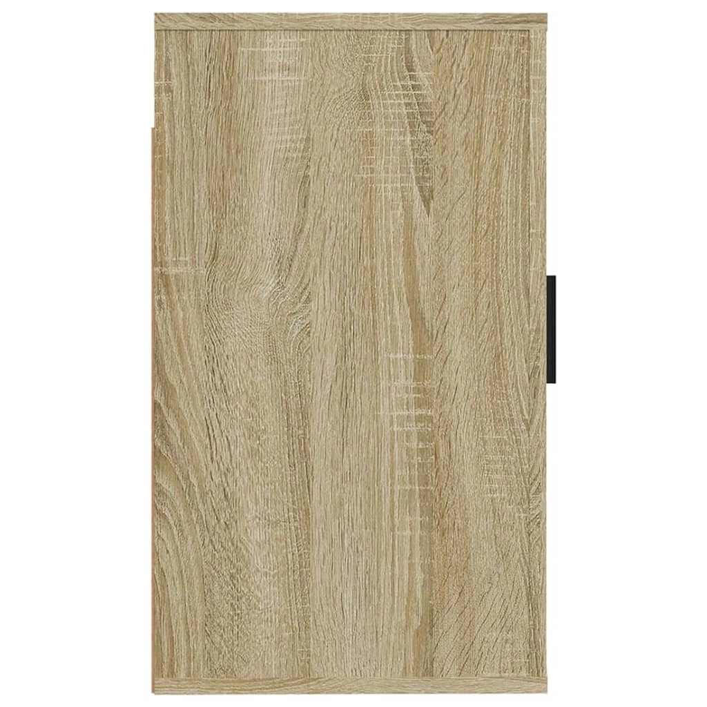 Mobile TV multimediale da parete mensola TV mobile TV sala da pranzo soggiorno camera da letto 2 pezzi rovere Sonoma 40 x 34,5 x 60 cm marrone 02_0028995