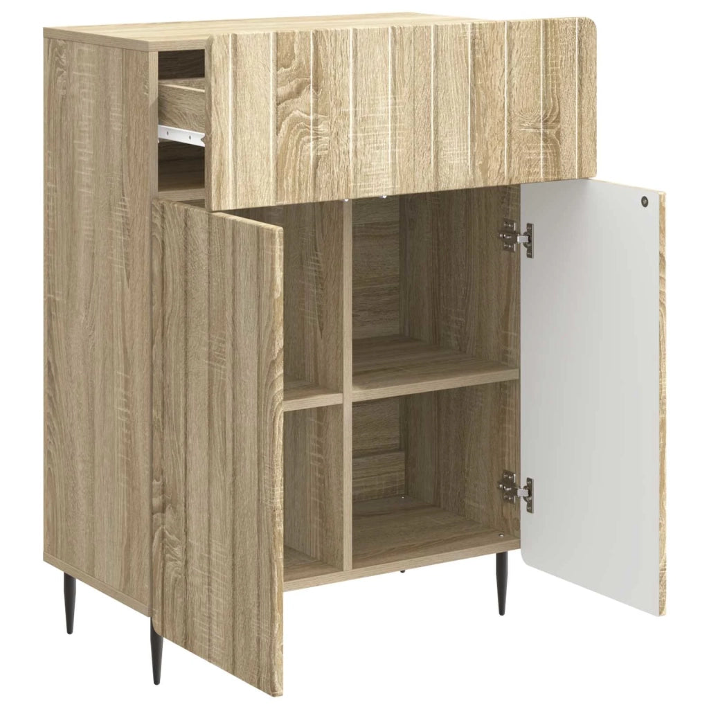 Credenza Rovere Sonoma 66 x 34,5 x 92 cm Legno ingegnerizzato