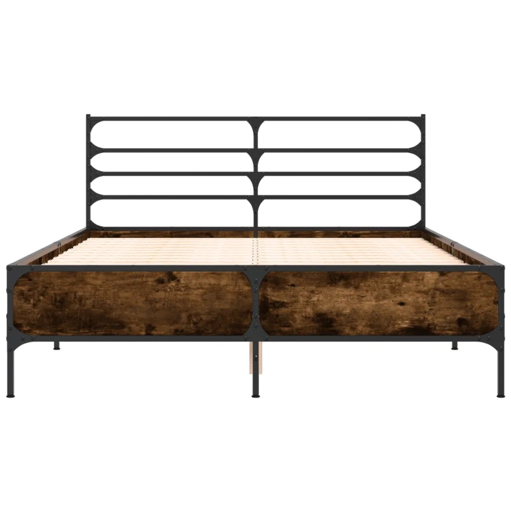 Giroletto Rovere Fumo 140x200 cm in Legno Multistrato Metallo 3280044