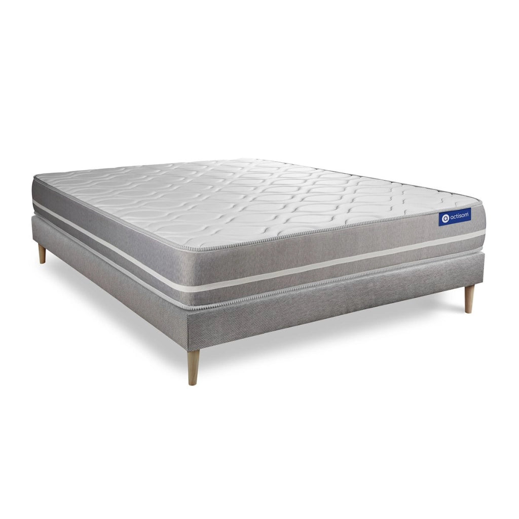 Kit rete e materasso matrimoniale Actimemo touch 140x190cm - Spessore : 20cm- memory foam - Bilanciato -