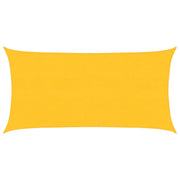 Vela Parasole | Telo Ombra | Vela da ombra 160 g/m2 Gialla 2,5x5 m in HDPE