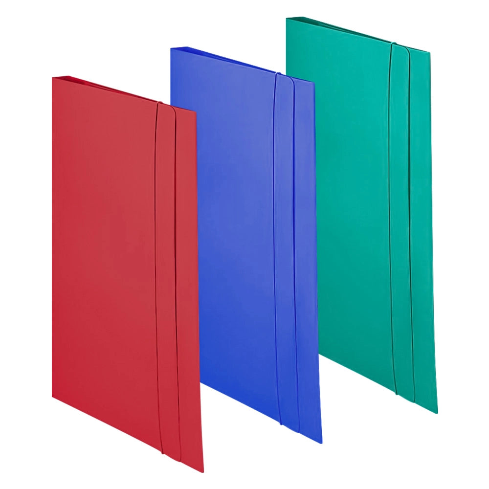CARTELLINA CON ELASTICO blu  - BricoGo