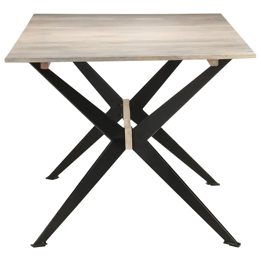 Tavolo da Pranzo 180x90x76 cm in Legno Massello di Mango  cod mxl 27236