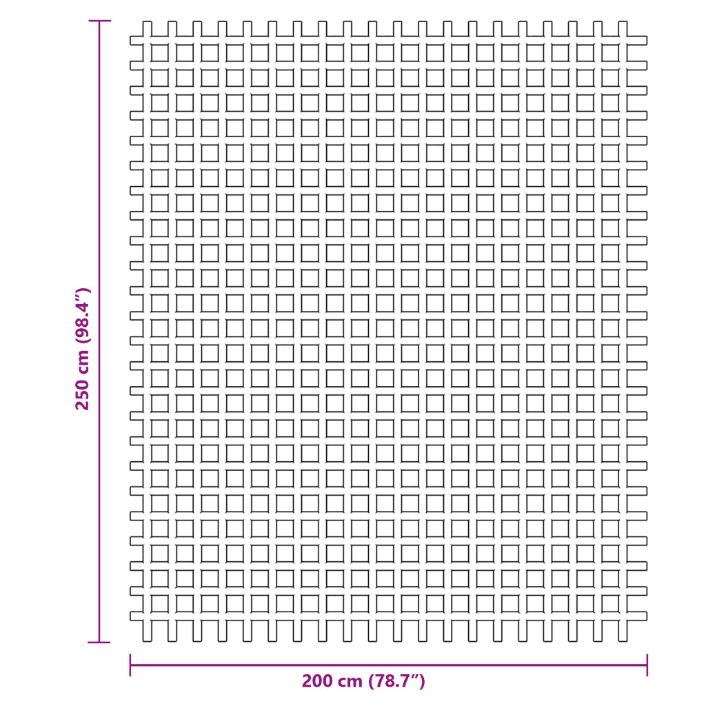 Tappeto da Tenda Blu 2,5x2 m