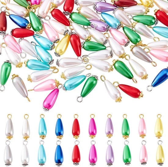 Accessorio per Collana Elegante a Forma di Goccia - Charms - Accessori per Gioielli - Materiale Leggero in Plastica - Progetto Eterno - Accessorio per Gioielli