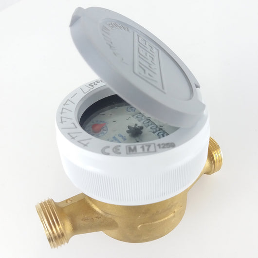 Contatore per acqua gioanola sisma lettura diretta 1/2" bagnato