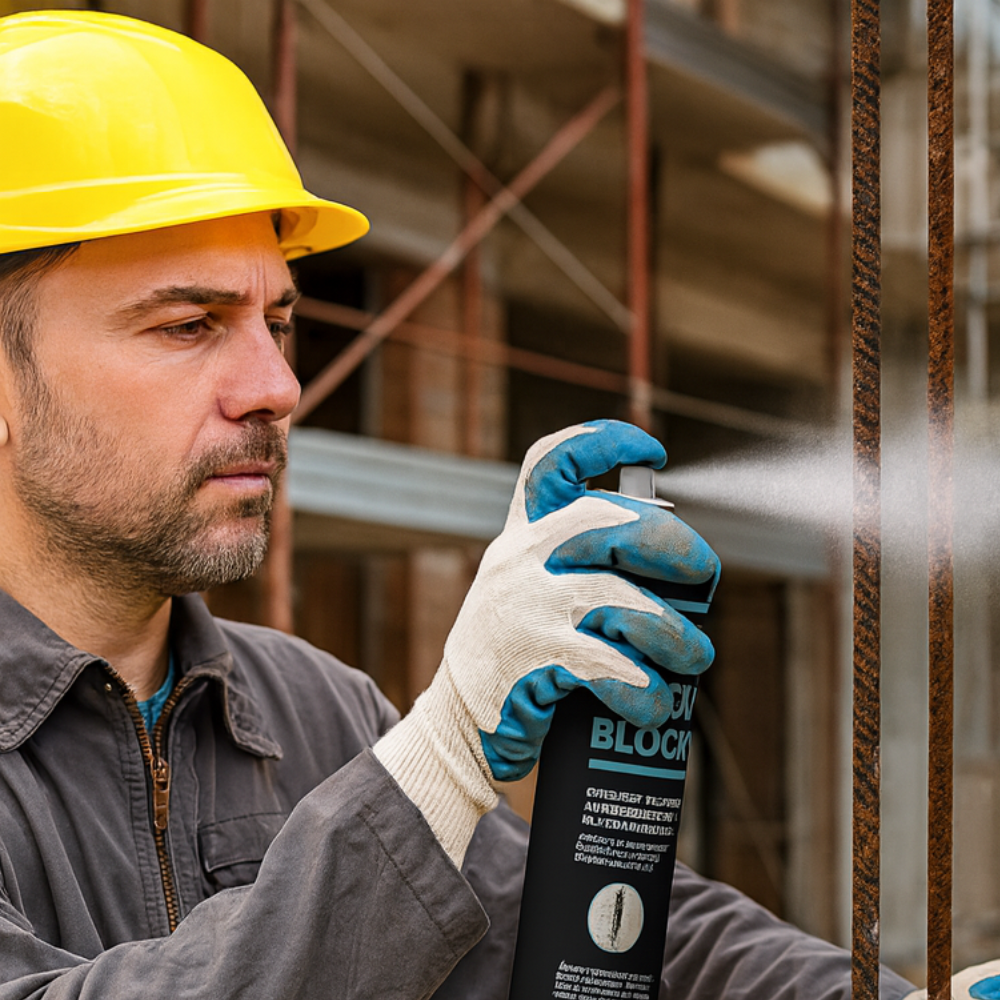 Rust block passivante spray per protezione armature 500 ml