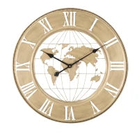 Orologio Da Muro World Gold Cm Ø 63X3