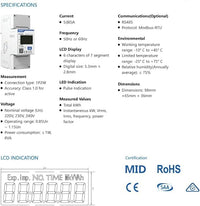 Smart meters saj contatore chint impianto fotovoltaico *** corrente monofase, confezione 1