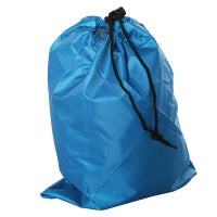 Tenda da Spiaggia Pop Up con Porta a Cerniera, in Poliestere e Fibra di Vetro, 220x173x120 cm, Blu Cielo e Grigio