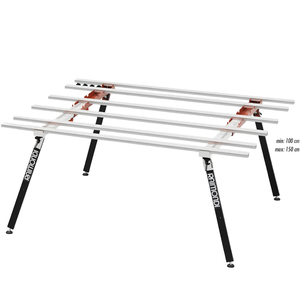 Banco lavoro larghezza variabile 180 x 100/150 cm bm 180 plus grandi lastre