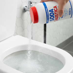 Soda caustica in scaglie per pulizia e sgrassaggio formato 1 kg