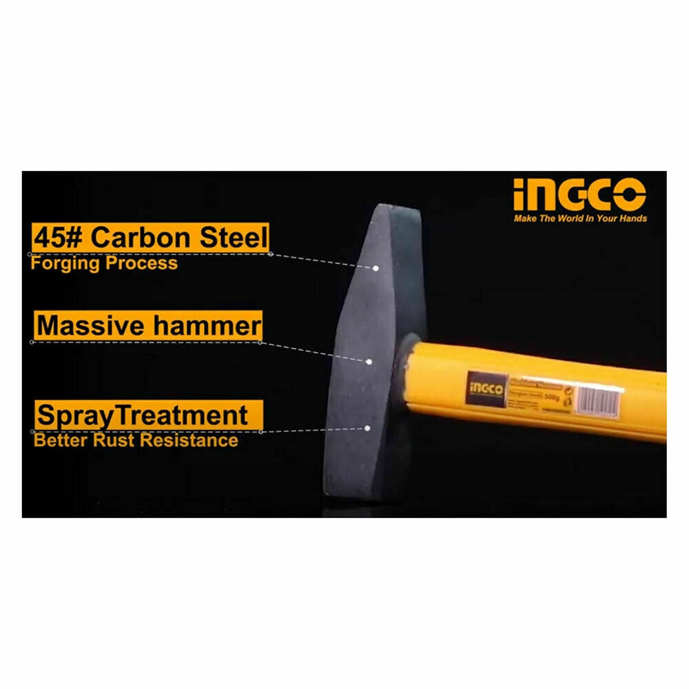 Martello tedesco con impugnatura in vetroresina da grammi 200