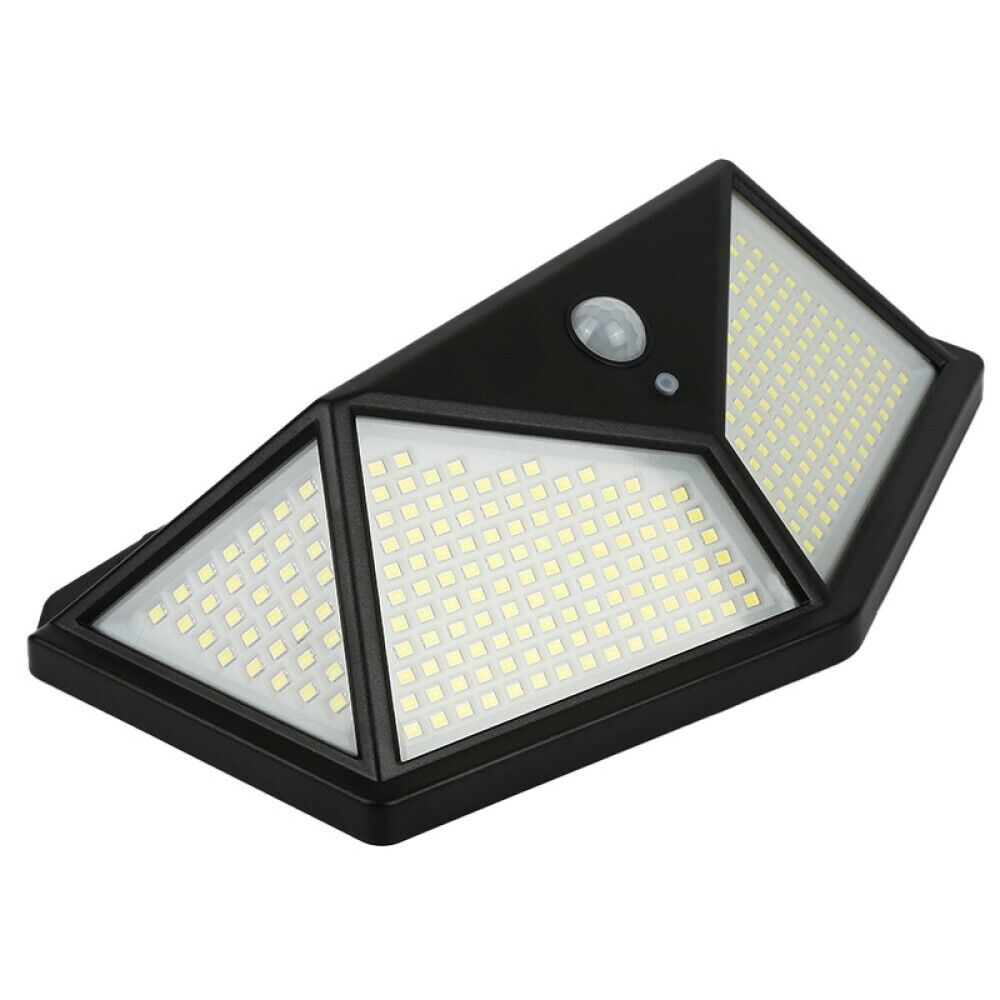 4Pz Lampada luce faretto faro esterno solare 300 LED sensore movimento HS-8010C