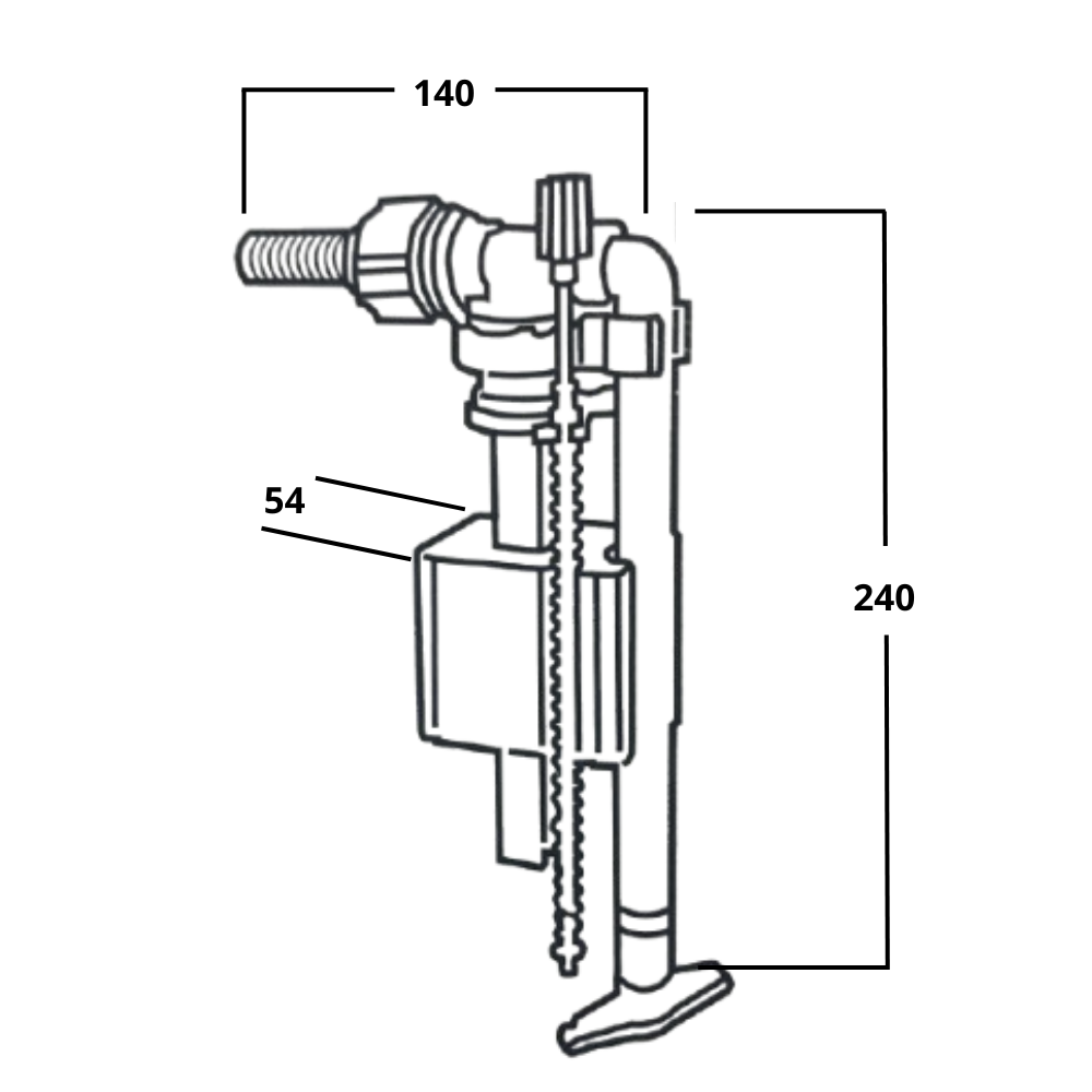Galleggiante bampi silenzioso universale cassette esterne