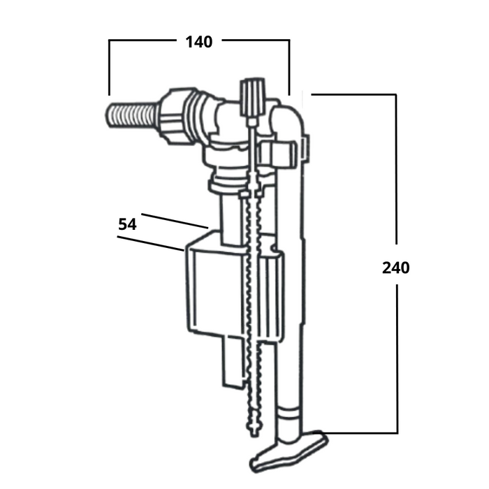 Galleggiante bampi silenzioso universale cassette esterne