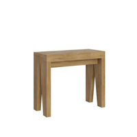 shopinnovativo- Consolle allungabile 90x40/196 cm Naxy Small quercia natura