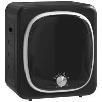 Asciugatrice a Condensa Elettrica 800 W 4 Kg con 5 Modalità di Asciugatura, Cesto in Acciaio Inossidabile, Carica Frontale