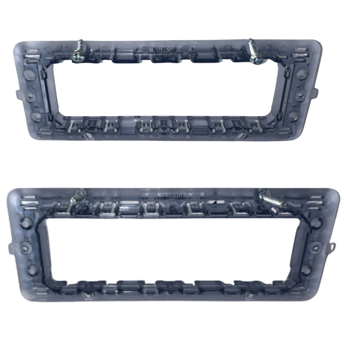 Kit supporto biesse per placche compatibile con bticino matix 6 posti *** numero pezzi 3, confezione 1